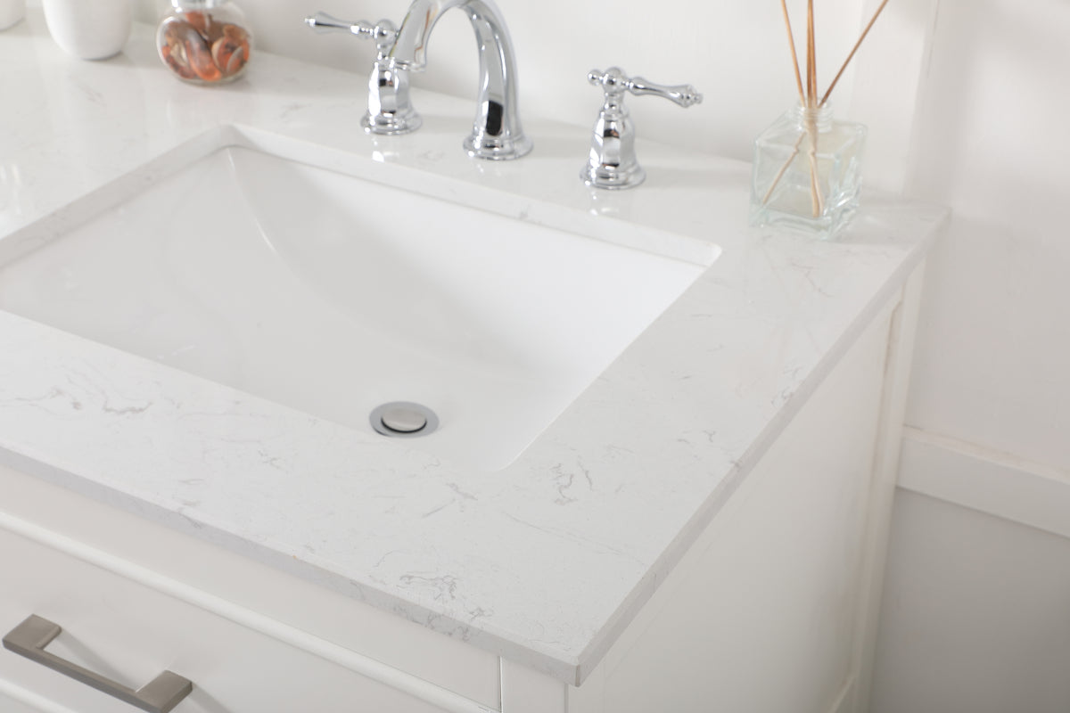 60 inch double bathroom vanity in white