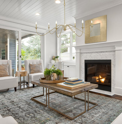 Rohan 60 inch chandelier in Brass