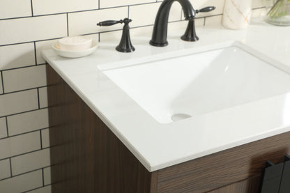 60 inch double bathroom vanity in walnut