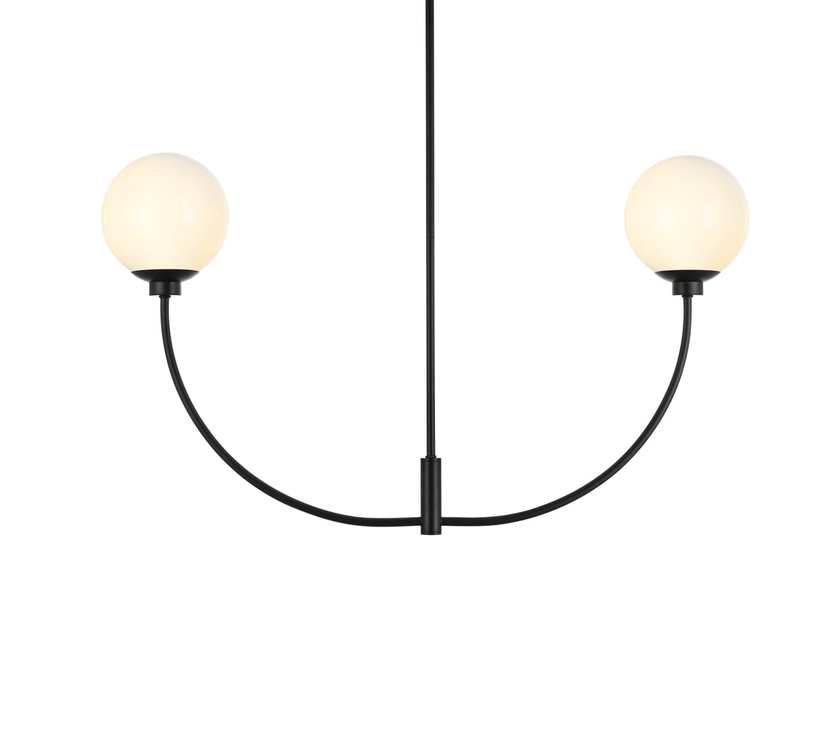 Nyomi 36 inch chandelier in Black