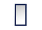 Aqua vanity mirror 18x32 inch in blue