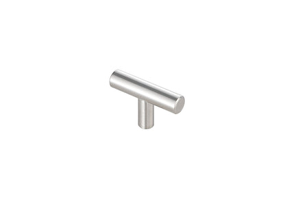 Quinn Brushed Nickel T Pull Multipack (set of 10)