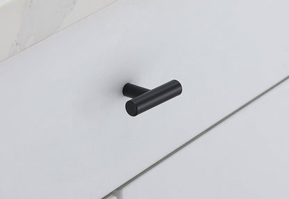 Quinn Matte Black T Bar Pull Multipack (set of 10)