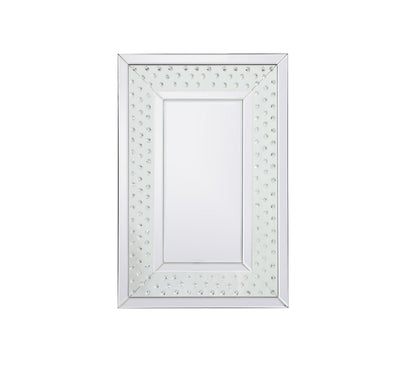 Sparkle collection crystal mirror 20 x 30 inch
