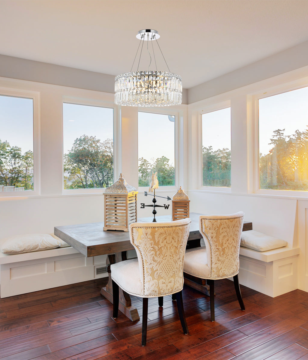 Maxime 12 light Chrome Chandelier Clear Royal Cut Crystal