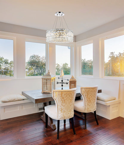 Maxime 12 light Chrome Chandelier Clear Royal Cut Crystal