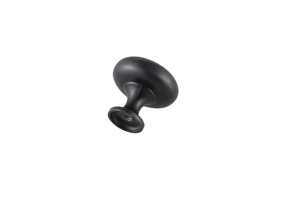 Cadon 1.2" Diameter Oil-rubbed Bronze Mushroom Knob Multipack (Set of 10)