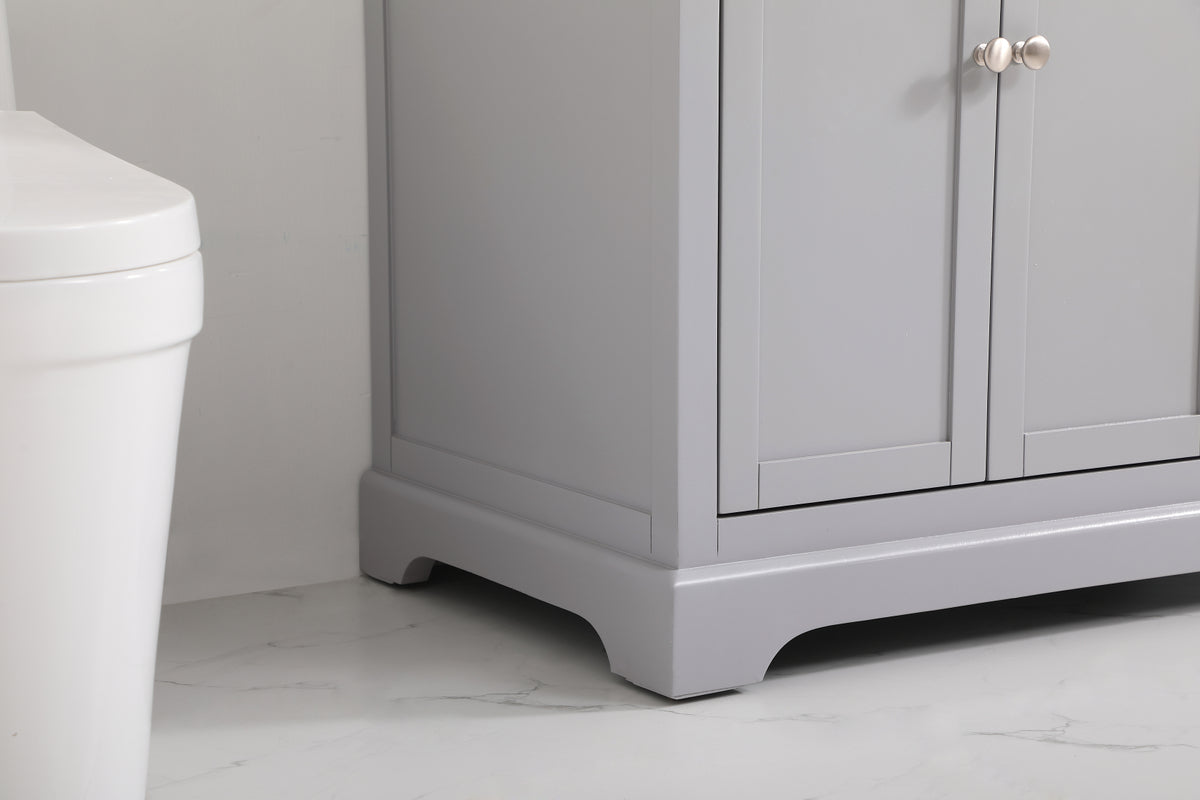 36 inch Single bathroom vanity in grey