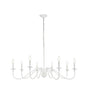 Rohan 42 inch chandelier in White