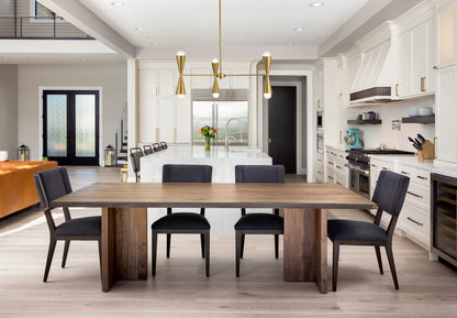 Cade 34 inch pendant in brass