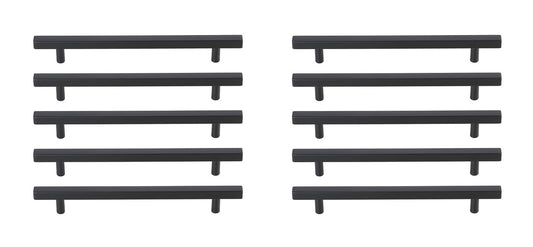 Dior 7-9/16" Center to Center Matte Black Bar Pull Multipack (set of 10)