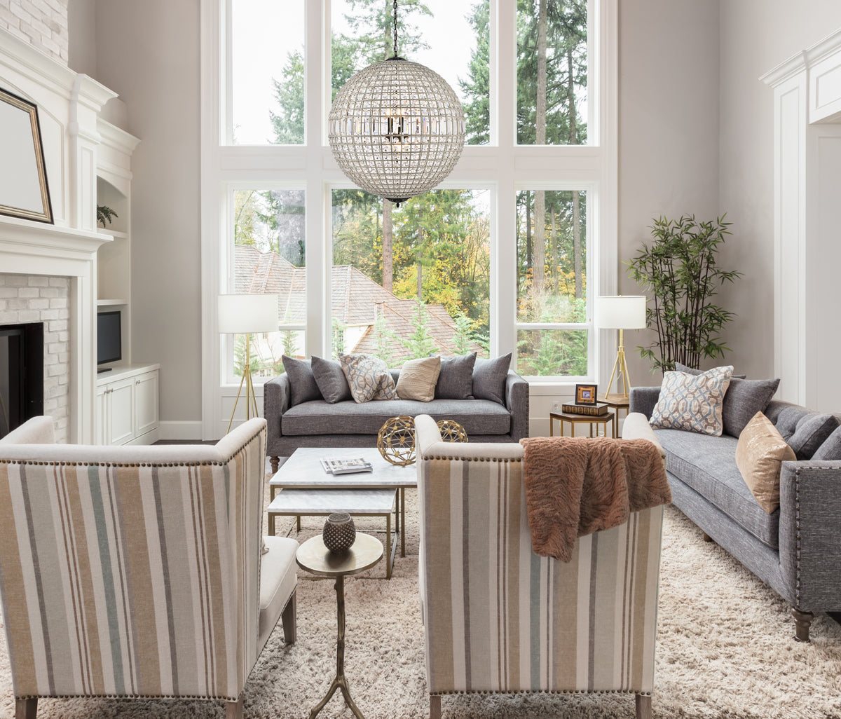 Olivia 8 light Dark Bronze Chandelier Clear Royal Cut Crystal