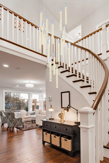 Weston 16 lights pendant in chrome