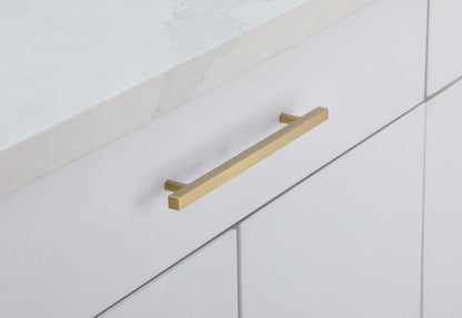 Dior 7-9/16" Center to Center Brass Bar Pull Multipack (set of 10)