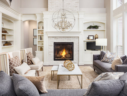 Geneva 25 light polished nickel Chandelier Golden Teak (Smoky) Royal Cut crystal