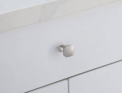 Irvin 1.3" Brushed Nickel Square Knob Multipack (Set of 10)