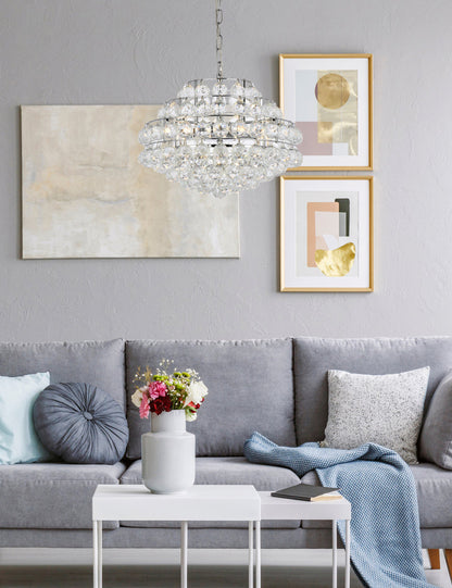 Savannah 18 inch pendant in chrome