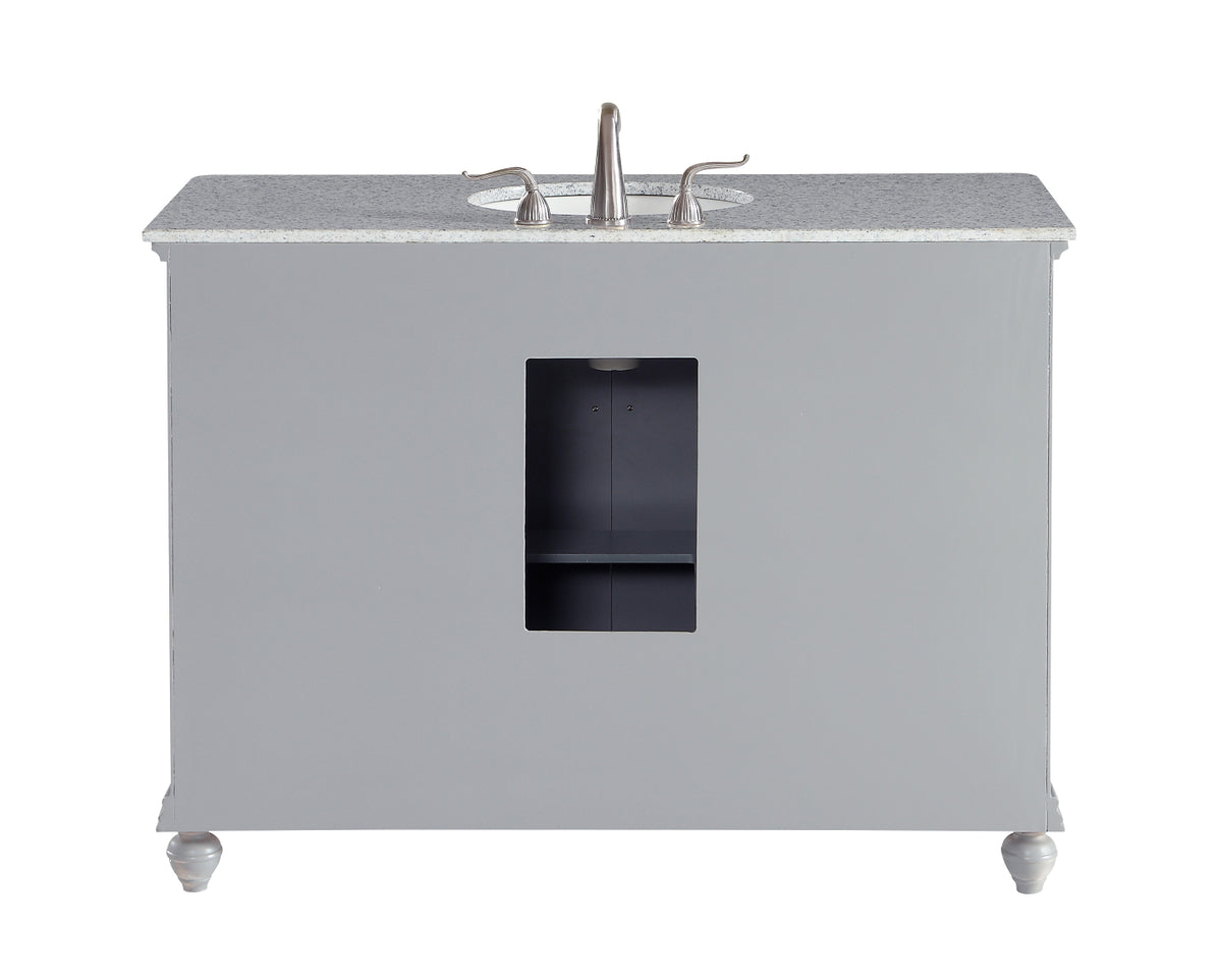 48 In. Single Bathroom Vanity Set In Light Grey