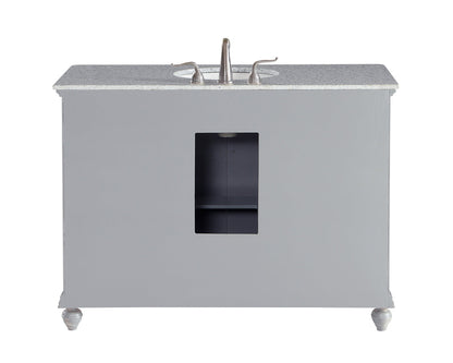 48 In. Single Bathroom Vanity Set In Light Grey