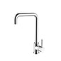 Levi Single Handle Pull Down Sprayer Kitchen Faucet in Chrome