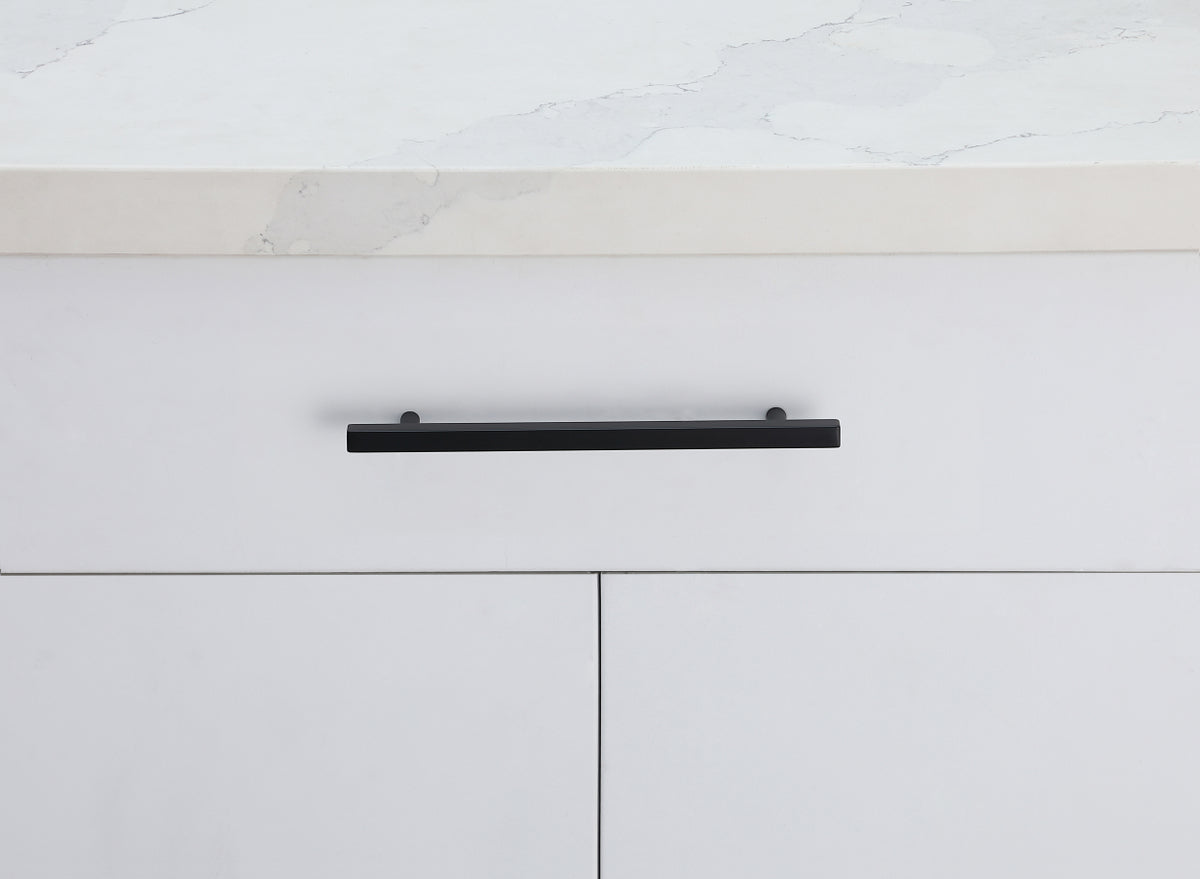 Dior 7-9/16" Center to Center Matte Black Bar Pull Multipack (set of 10)