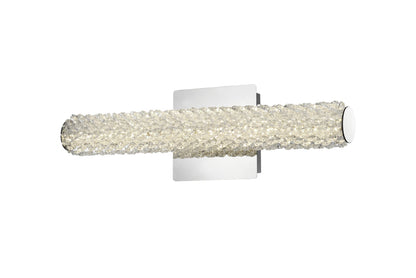 Bowen 18 inch Adjustable LED Wall Sconce in Chrome