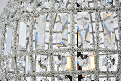 Olivia 3 light Dark Bronze Pendant Clear Royal Cut Crystal