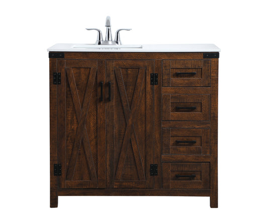 36 inch  Single Bathroom Vanity in Espresso