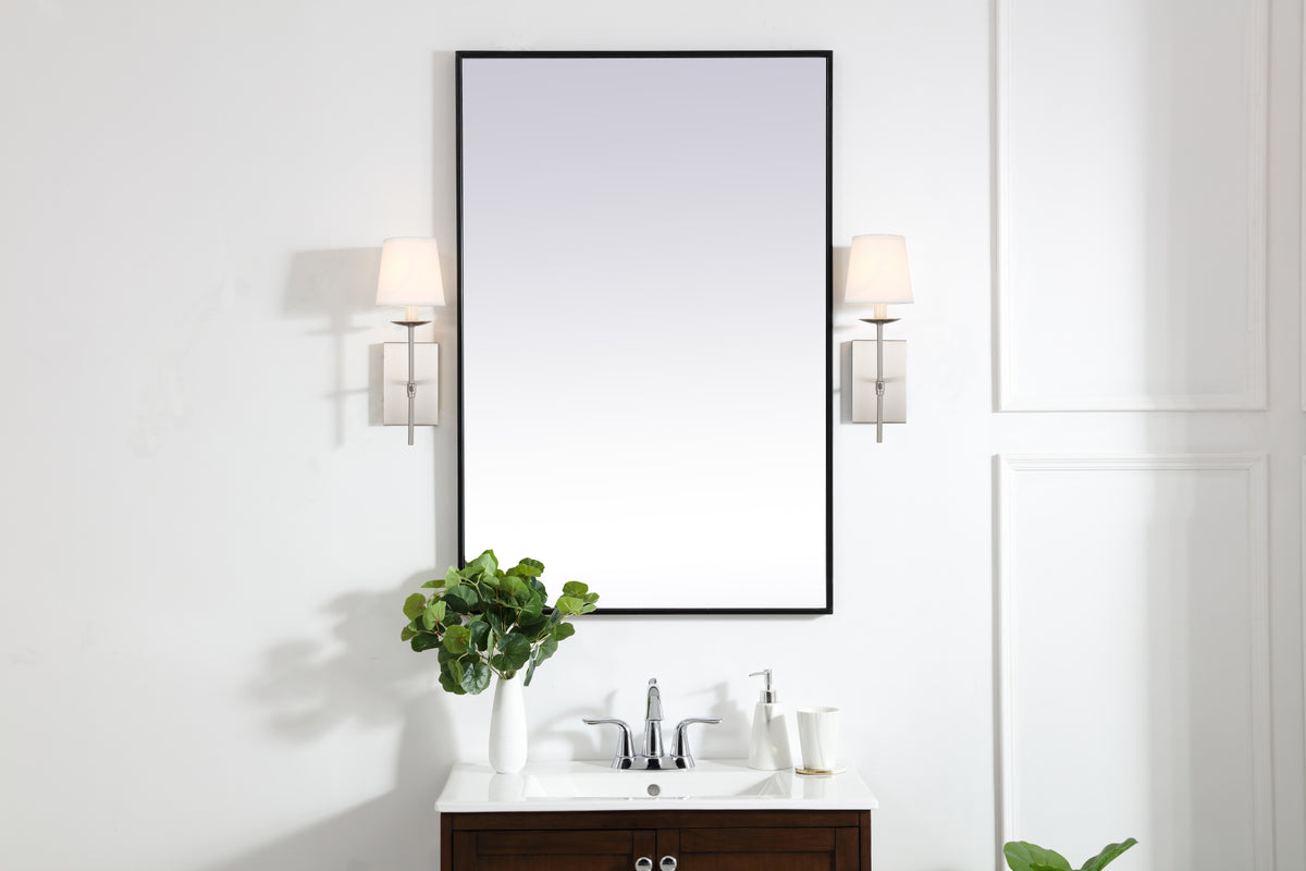 Eclipse 1 light Burnished Nickel and White shade wall sconce