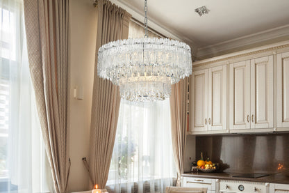 Emilia 21 inch Pendant Light in Chrome