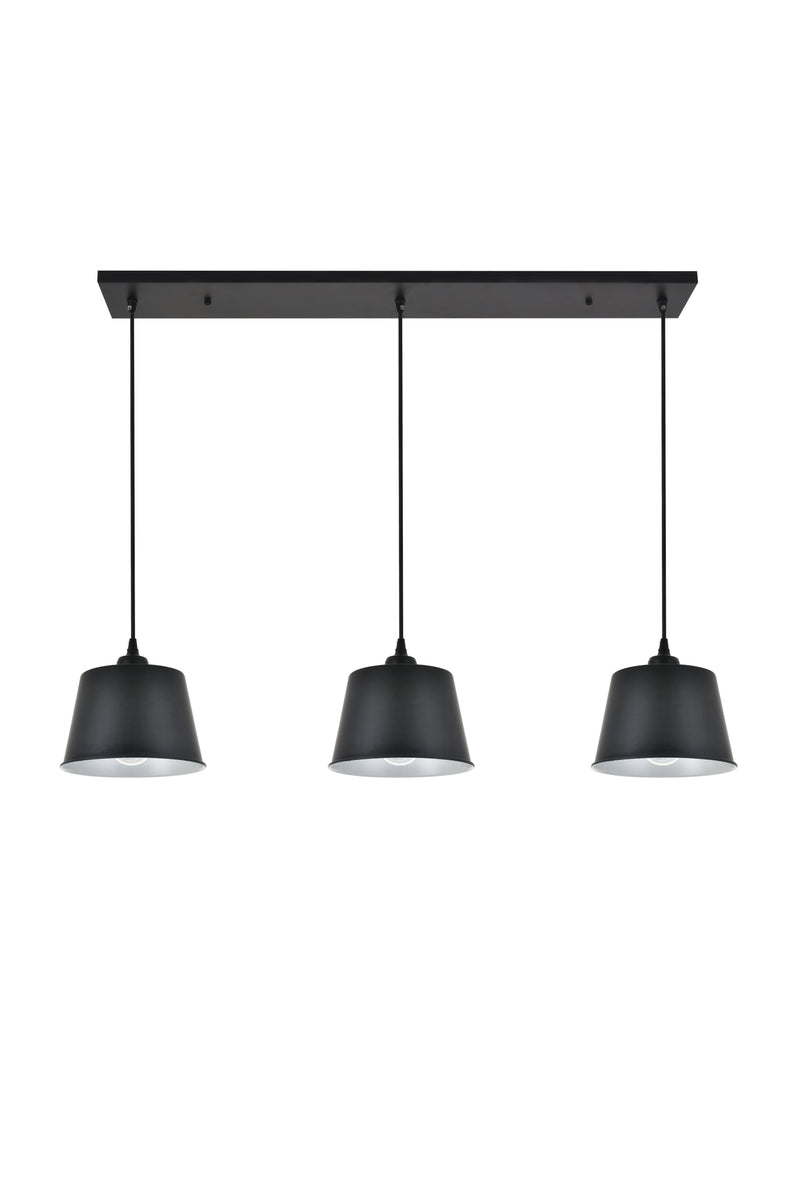 Nota 3 light black Pendant