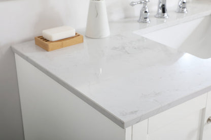 48 inch Single Bathroom Vanity in White