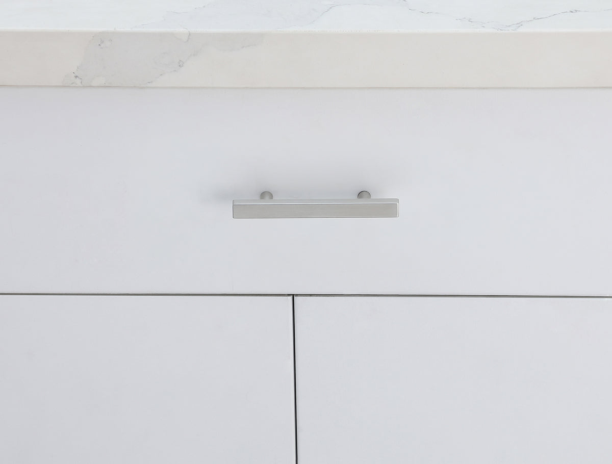 Dior 3" Center to Center Brushed Nickel Bar Pull Multipack (set of 10)