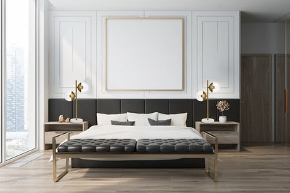 Eclipse 2 Lights Brass Table Lamp With Clear Glass