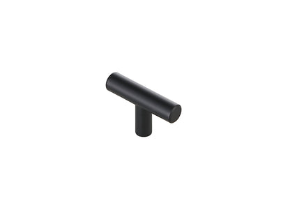 Quinn Matte Black T Bar Pull Multipack (set of 10)