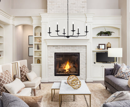 Cohen 42 inch pendant in black