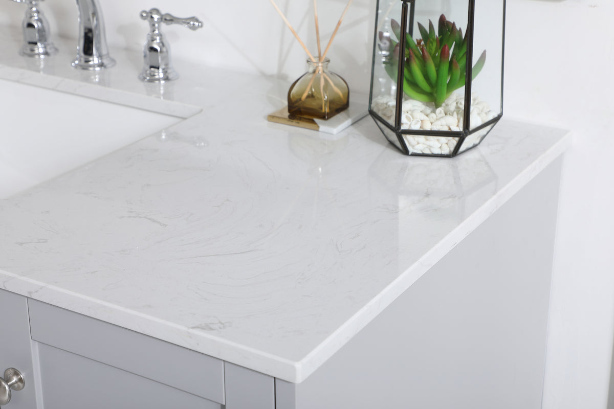 48 inch Single Bathroom Vanity in Grey