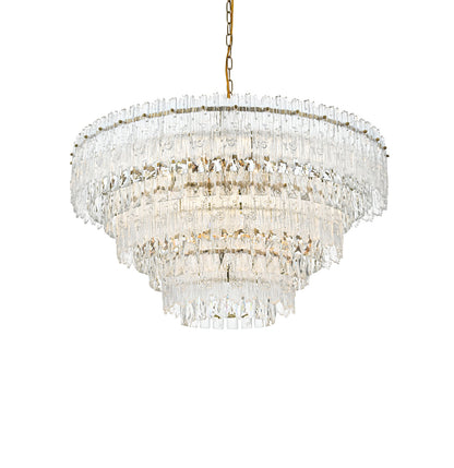 Emilia 31 inch Pendant Light in Satin Gold