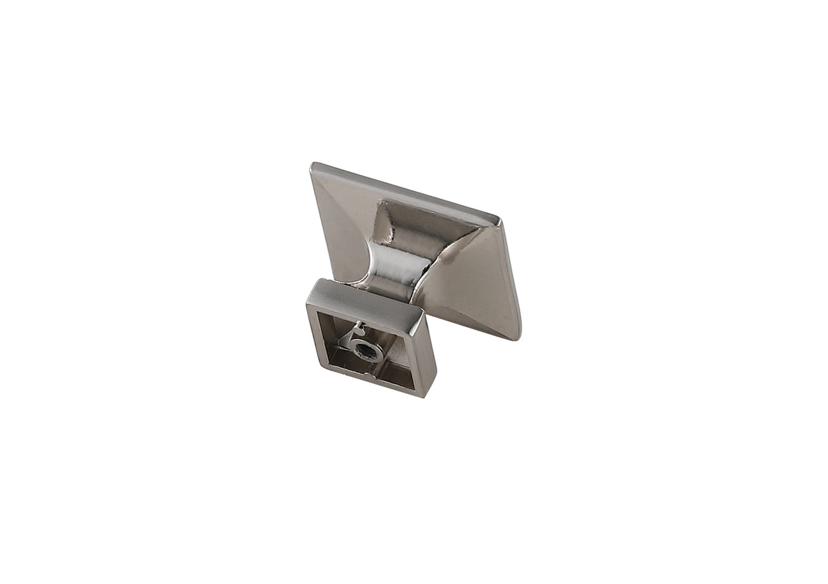 Cecil 1.3" Brushed Nickel Square Knob Multipack (Set of 10)
