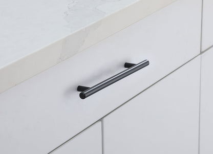 Quinn 6-5/16" Center to Center Matte Black Bar Pull Multipack (set of 10)
