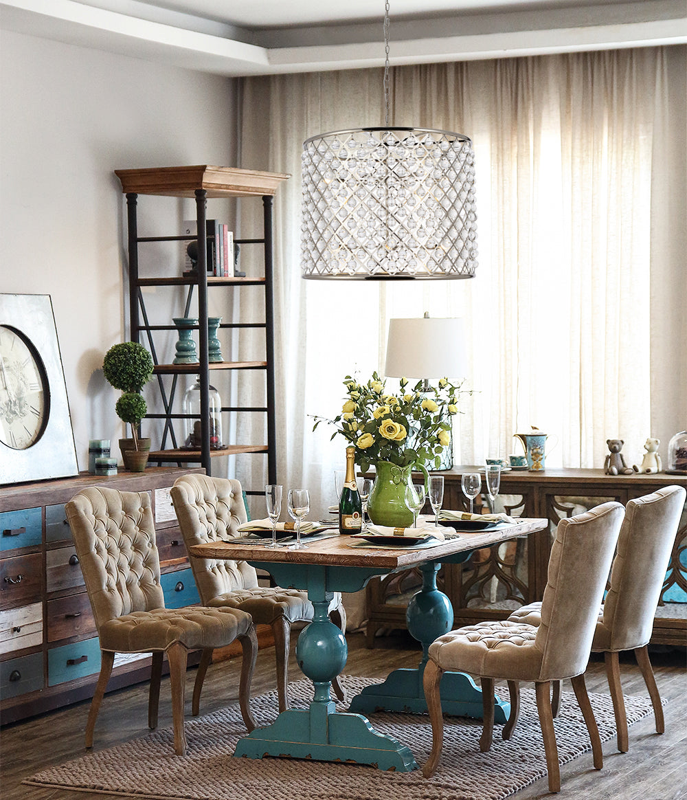 Madison 12 light polished nickel Chandelier Clear Royal Cut Crystal