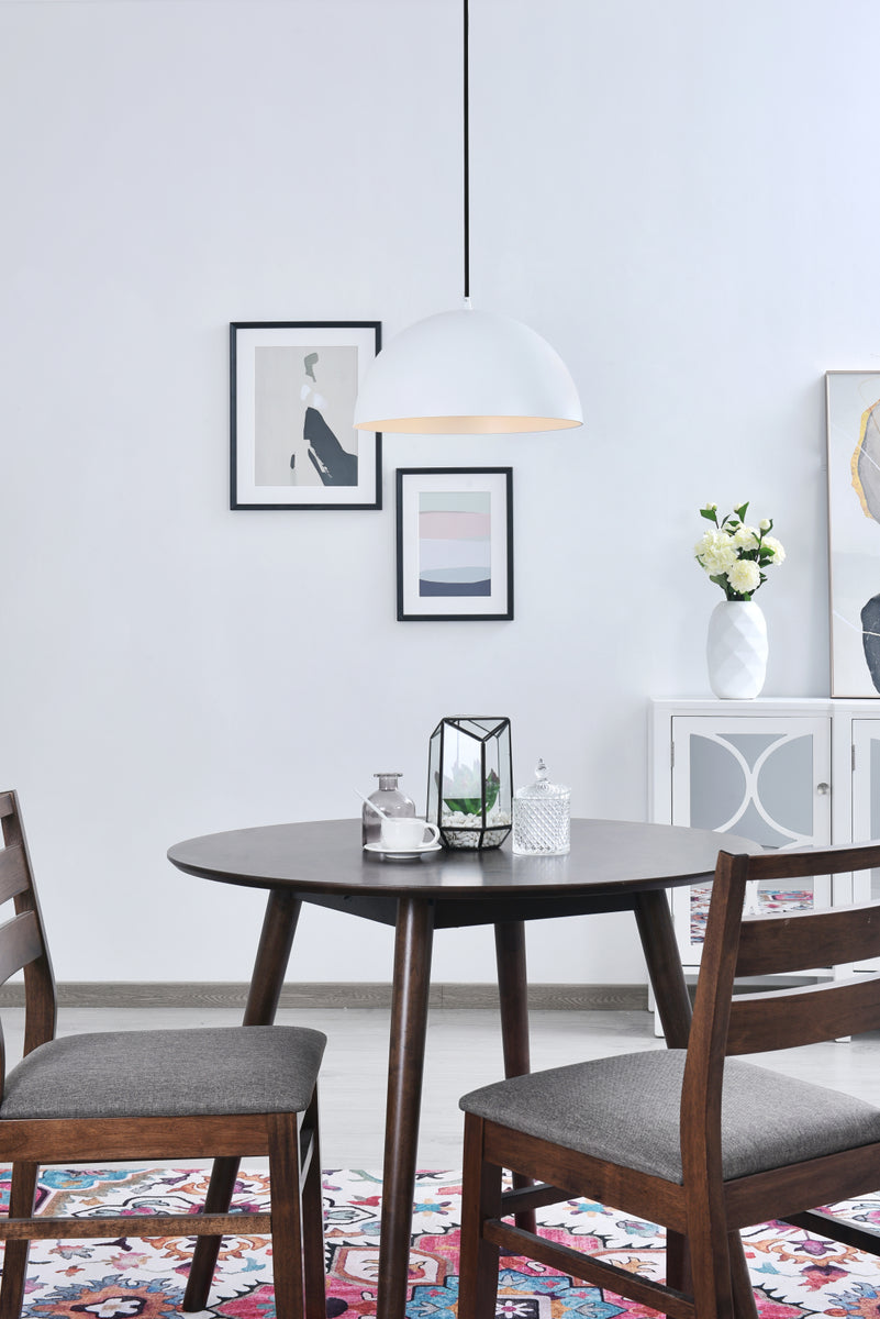 Forte 1 light White Pendant