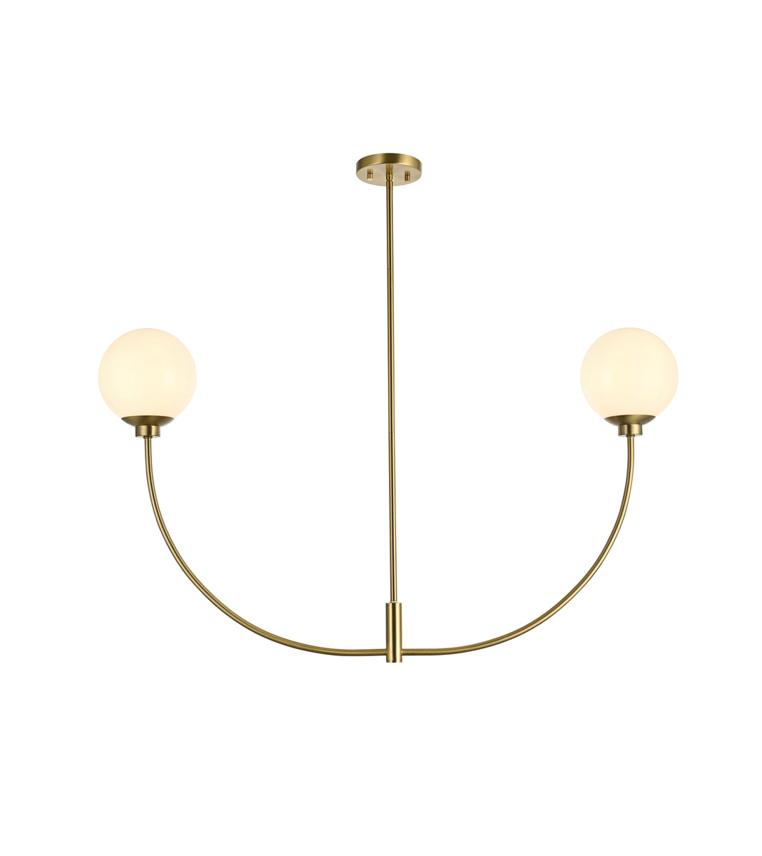Nyomi 42 inch chandelier in Satin Gold