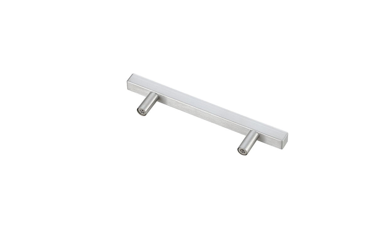 Dior 4" Center to Center Brushed Nickel Bar Pull Multipack (set of 10)