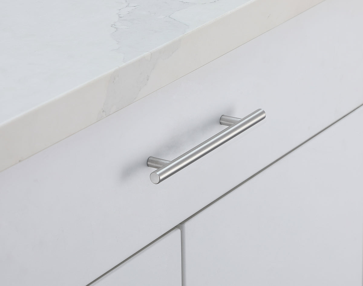 Quinn 5" Center to Center Brushed Nickel Bar Pull Multipack (set of 10)