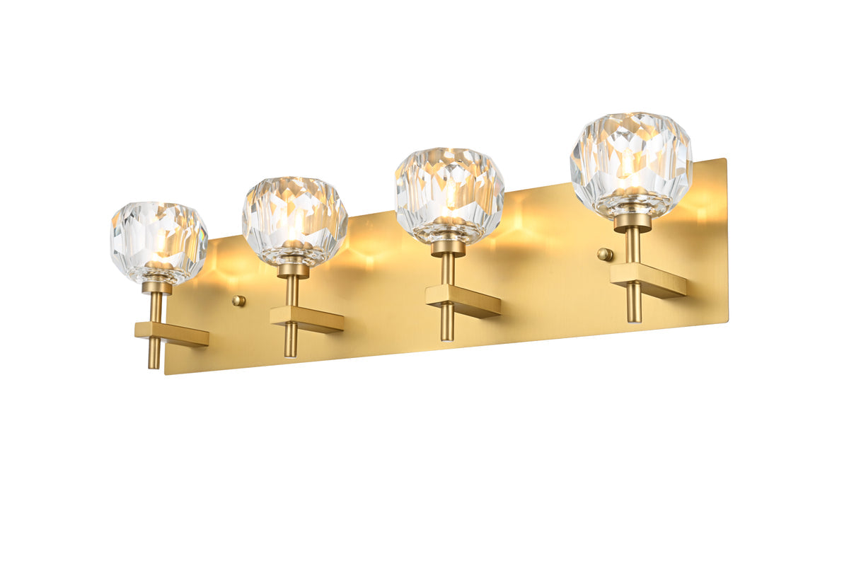 Graham 4 Light Wall Sconce in Gold