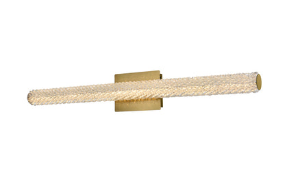 Bowen 36 inch Adjustable LED Wall Sconce in Satin Gold