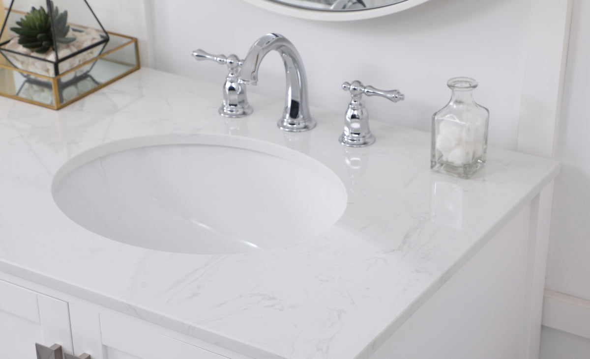 72 inch Double Bathroom Vanity in White