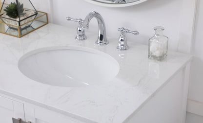 72 inch Double Bathroom Vanity in White