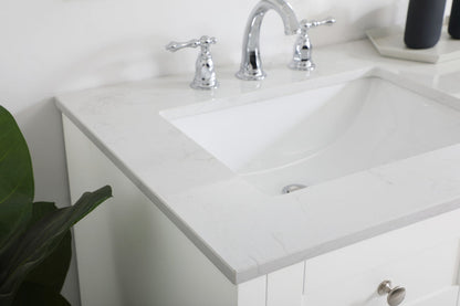 60 inch Double Bathroom Vanity in White
